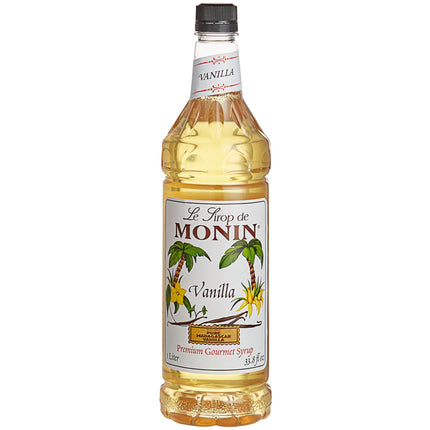 Siro tạo hương vani cao cấp Monin 1 lít - Thùng 4 chai