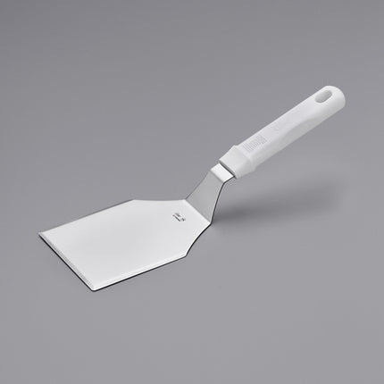 Xẻng lật cạnh vuông vát Choice, tay cầm nhựa PP trắng 13 x 10 cm