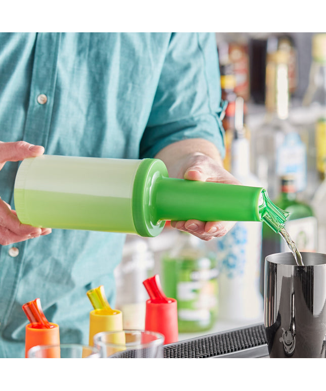 Chai rót Choice 1 lít cổ và nắp xanh lá