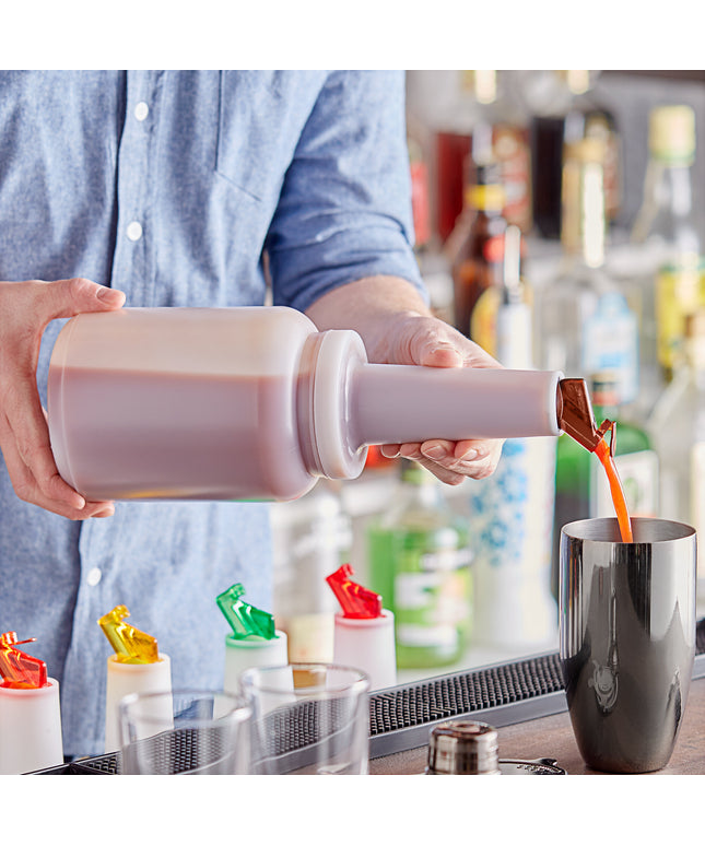 Chai rót Choice 2 lít nắp lật màu nâu