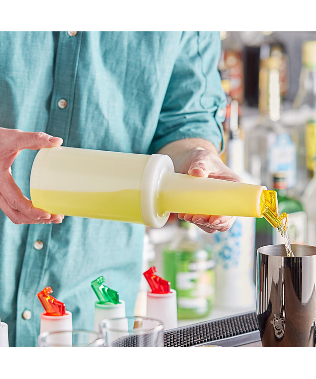 Bình rót Choice 0,95 lít nắp lật màu vàng