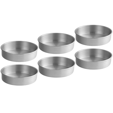 Khuôn bánh tròn thành thẳng nhôm Choice 20 x 5 cm - Thùng 6 cái