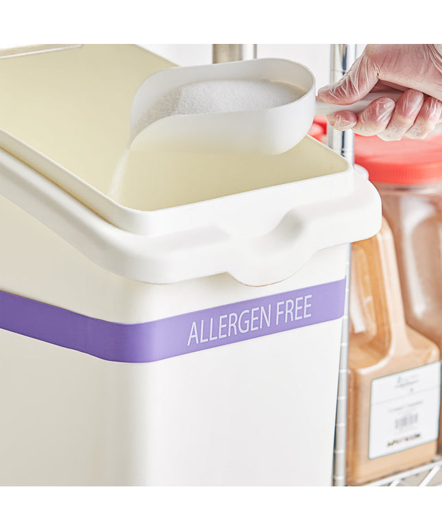 Dải silicone chống dị ứng Baker's Lane cho thùng 21 gallon di động và 32 gallon tròn