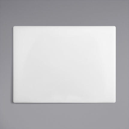 Thớt nhựa polyethylene trắng Choice 61 x 46 x 1,9 cm