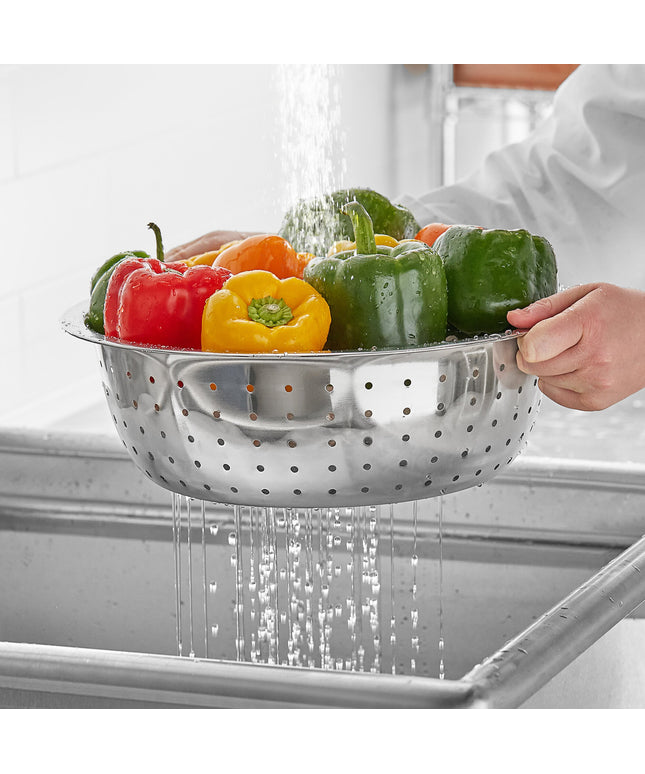 Rổ lọc kiểu Trung Hoa inox lỗ thô Choice 7,6 lít