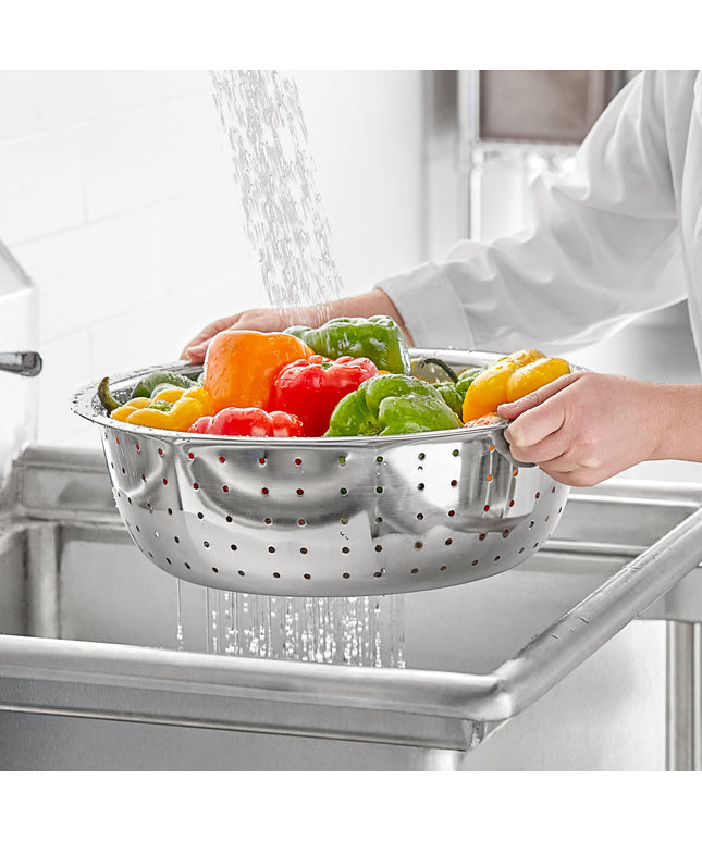Rổ lọc kiểu Trung Hoa inox lỗ thô Choice 11,4 lít