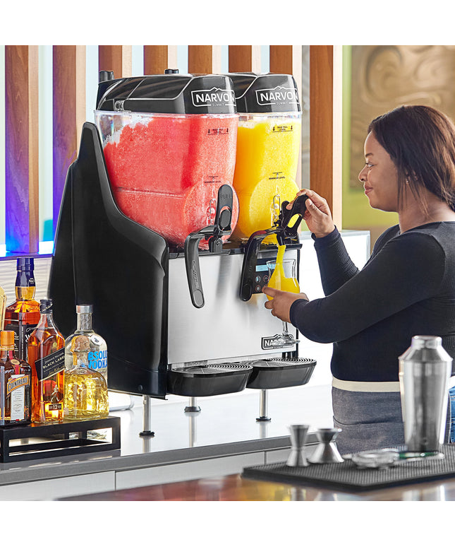 Máy làm đồ uống đá xay đôi rót tay Narvon Summit 12,1 lít - 115V