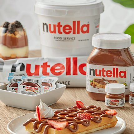 Kem phết hạt phỉ Nutella 2,2 lb (1 kg) túi bắt kem - Thùng 6 túi