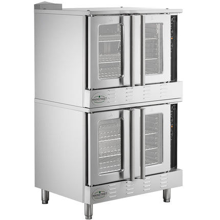 Lò đối lưu gas full size 2 tầng MainStreet Equipment CG2-LK gas hóa lỏng, có chân - 108.000 BTU