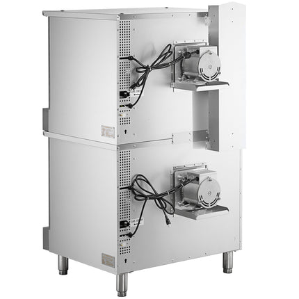 Lò đối lưu gas full size 2 tầng MainStreet Equipment CG2-LK gas hóa lỏng, có chân - 108.000 BTU