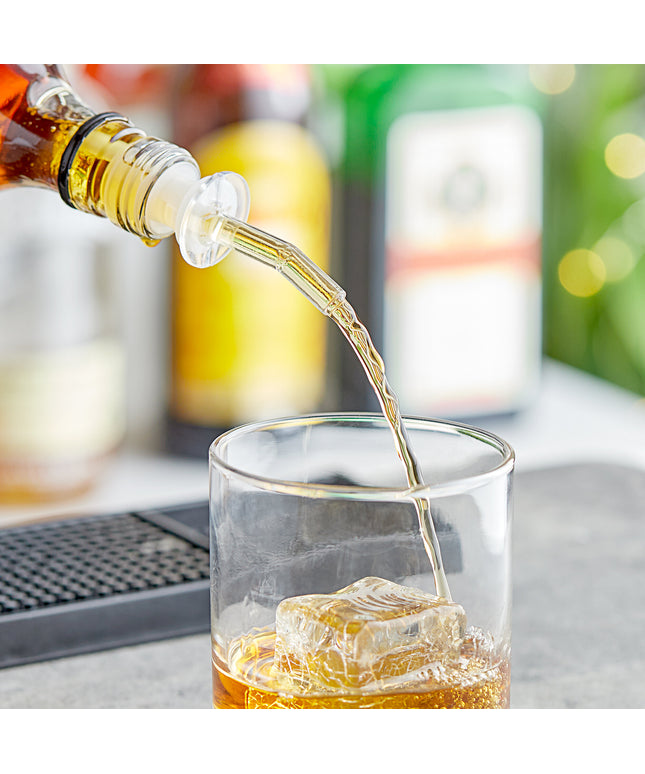 Vòi rót whisky Choice màu trong suốt không vòng cổ - Gói 12 cái