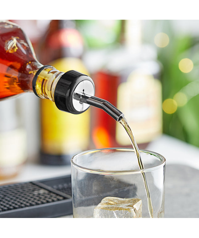 Vòi rót whisky Choice màu crôm có vòng cổ - Gói 12 cái