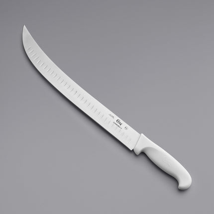 Dao cimeter lưỡi granton Choice 35,6 cm cán trắng