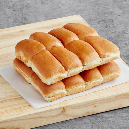 Thịt và hải sản Nathan's Famous 8,9 cm 43 g Beef Slider Franks với Buns - Thùng 48 cái