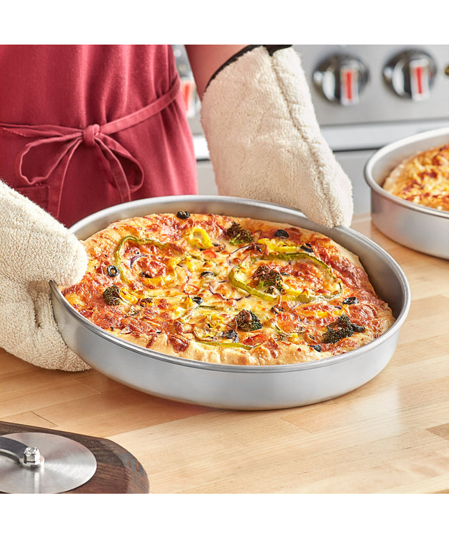 Khay nướng pizza Choice 30,5 cm x 5,1 cm nhôm sâu Dish khay nướng pizza