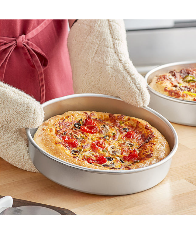 Khuôn pizza đế sâu bằng nhôm Choice 23 x 5 cm