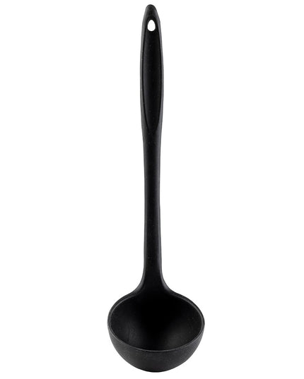 Muôi Múc Tablecraft 10052 118 ml Silicone Đen Lõi Thép Không Gỉ