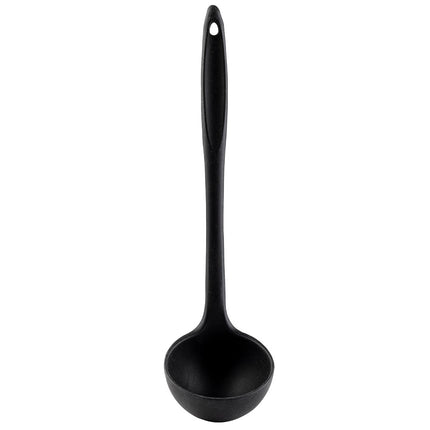 Muôi Múc Tablecraft 10052 118 ml Silicone Đen Lõi Thép Không Gỉ