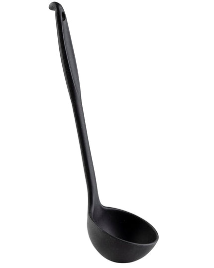 Muôi Múc Tablecraft 10052 118 ml Silicone Đen Lõi Thép Không Gỉ