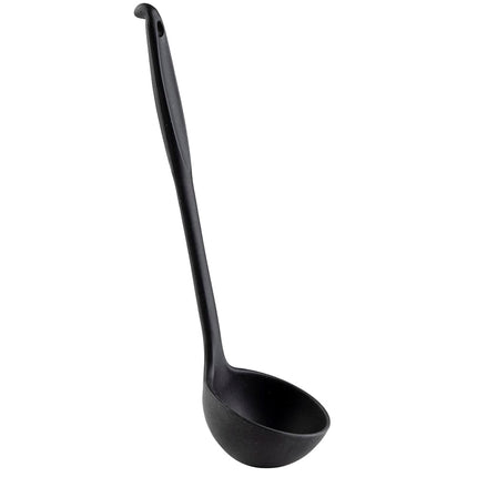 Muôi Múc Tablecraft 10052 118 ml Silicone Đen Lõi Thép Không Gỉ