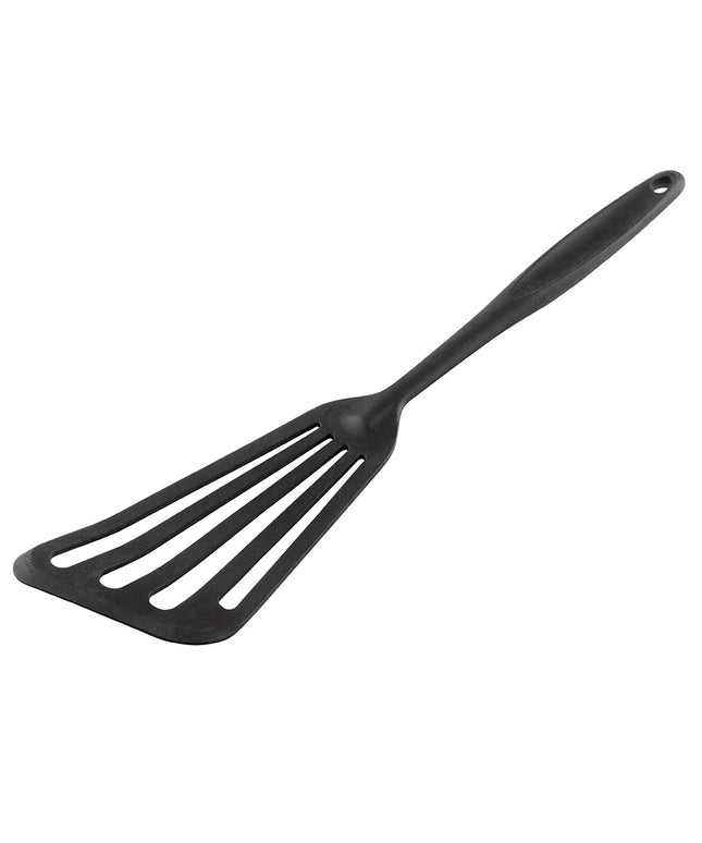 Xẻng Lật Cá Tablecraft 10053 34.9 cm Tay Cầm Silicone Lưỡi Phủ Silicone Đen