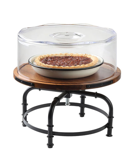 Đế Bánh Xoay Tròn Tablecraft 10086 33 cm Cao 15.2 cm Gỗ Acacia/Kim Loại