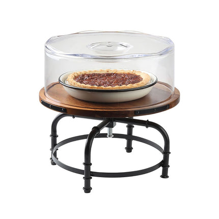 Đế Bánh Xoay Tròn Tablecraft 10086 33 cm Cao 15.2 cm Gỗ Acacia/Kim Loại