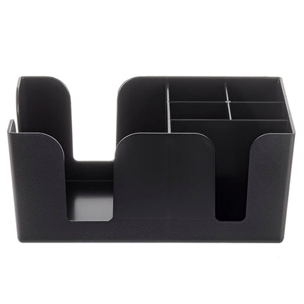 Hộp Đựng Quầy Bar Nhựa Tablecraft 101 6 Ngăn, Đen