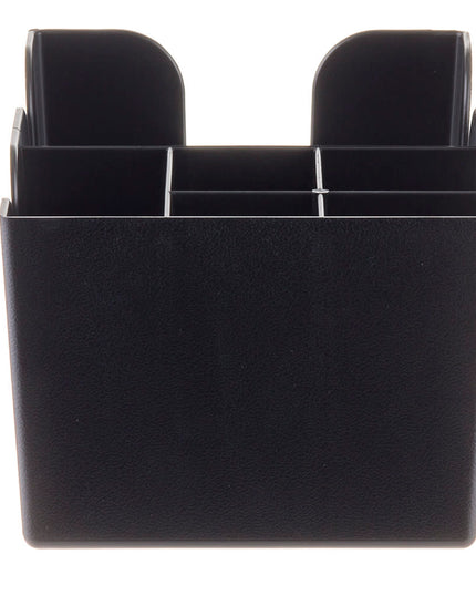 Hộp Đựng Quầy Bar Nhựa Tablecraft 101 6 Ngăn, Đen