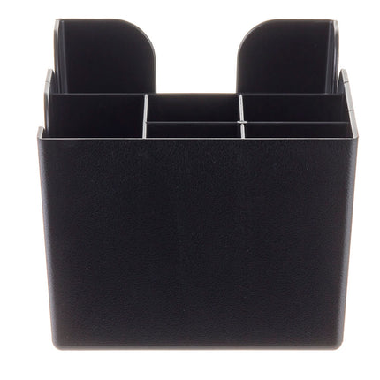 Hộp Đựng Quầy Bar Nhựa Tablecraft 101 6 Ngăn, Đen