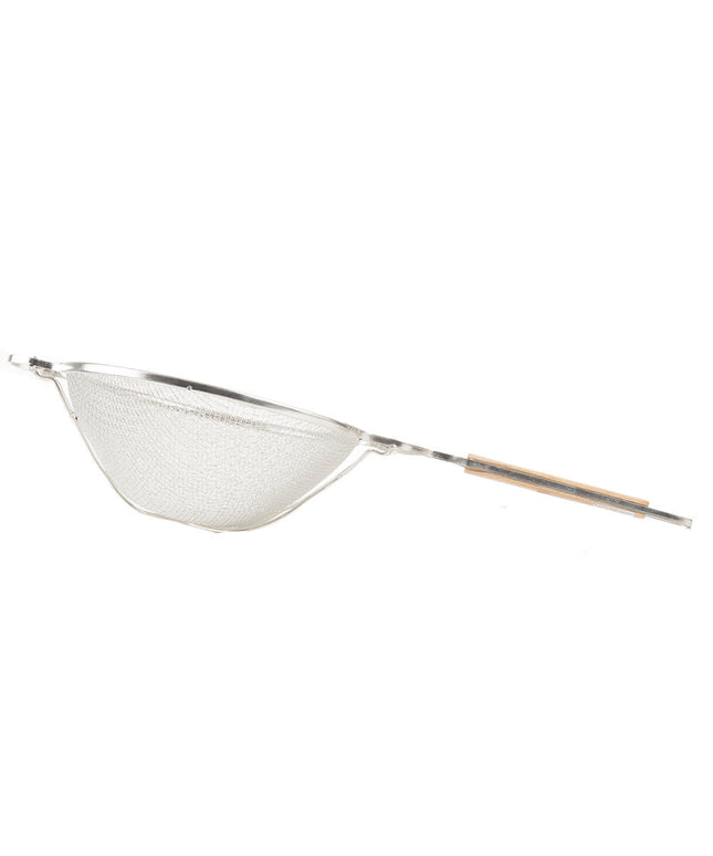 Rây Lọc Tablecraft 1022 25.4 cm Lưới Đôi Trung Bình Tay Cầm Gỗ