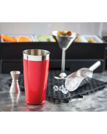 Bình Lắc Cocktail Tablecraft 10369 Thép Không Gỉ Đỏ 473 ml