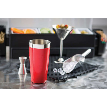 Bình Lắc Cocktail Tablecraft 10369 Thép Không Gỉ Đỏ 473 ml