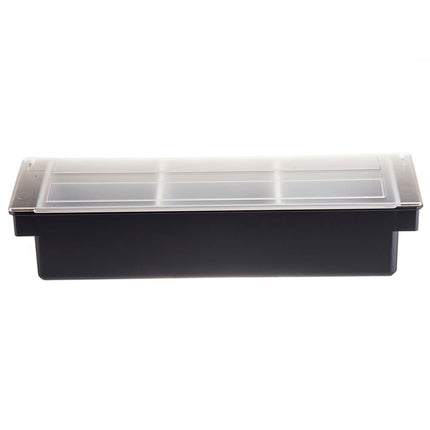Khay Trang Trí Bar Tablecraft 104 3 Ngăn - Nắp Bản Lề Phẳng