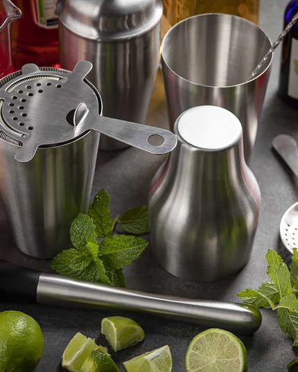 Bộ Bình Lắc Cocktail Thép Không Gỉ Tablecraft 10520 591 ml