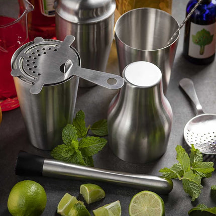 Bộ Bình Lắc Cocktail Thép Không Gỉ Tablecraft 10520 591 ml