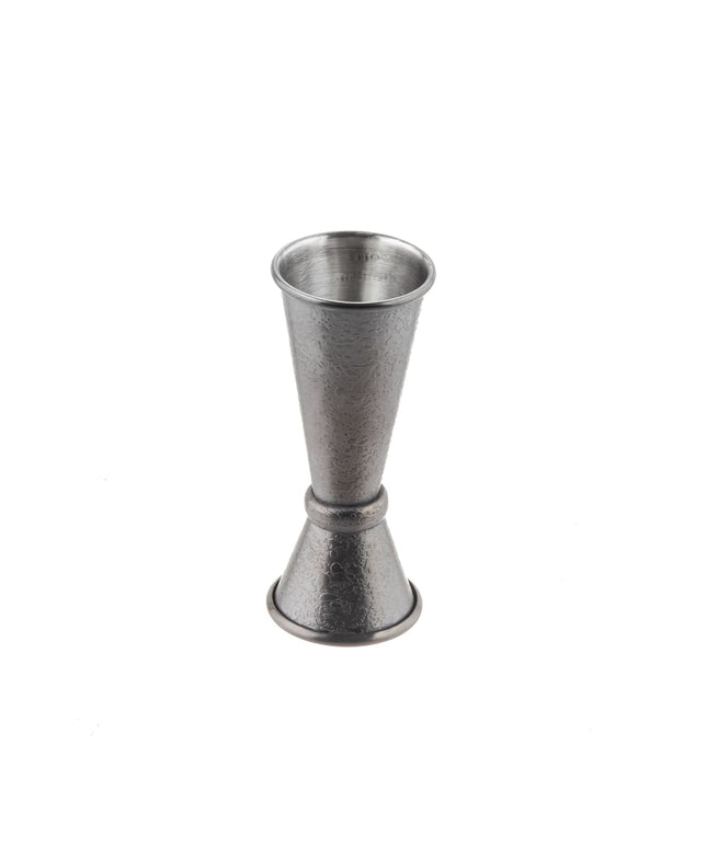 Ly Đong Đôi Kiểu Nhật Tablecraft 10560 15 ml & 30 ml Thép Không Gỉ Đen