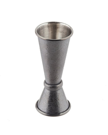 Ly Đong Kiểu Nhật Tablecraft 10561 30 ml & 45 ml Thép Không Gỉ Đen