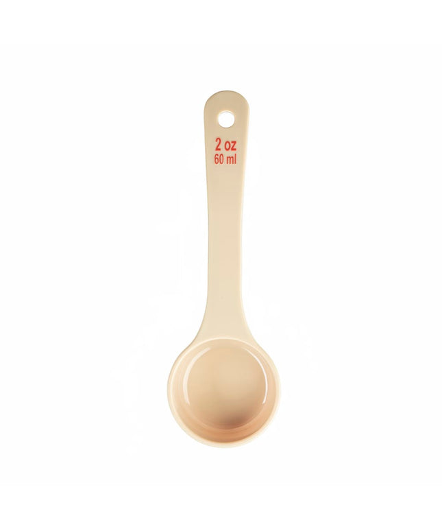 Thìa Chia Phần Đặc Tablecraft 10642 59 ml Tay Cầm Ngắn - Polycarbonate, Màu Be