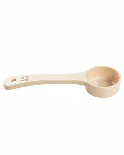 Thìa Chia Phần Đặc Tablecraft 10642 59 ml Tay Cầm Ngắn - Polycarbonate, Màu Be