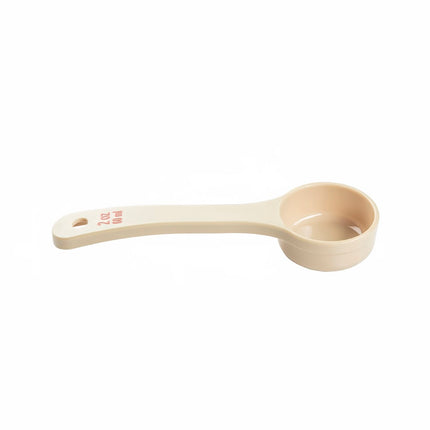 Thìa Chia Phần Đặc Tablecraft 10642 59 ml Tay Cầm Ngắn - Polycarbonate, Màu Be