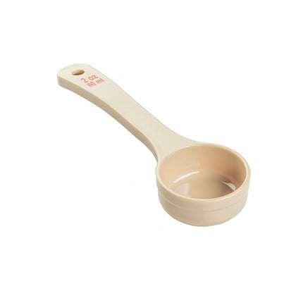 Thìa Chia Phần Đặc Tablecraft 10642 59 ml Tay Cầm Ngắn - Polycarbonate, Màu Be