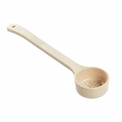 Thìa Định Lượng Có Lỗ Tablecraft 10649 89 ml - Tay Cầm Dài, Polycarbonate, Màu Be