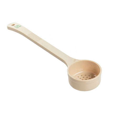 Thìa Định Lượng Có Lỗ Tablecraft 10653 118 ml - Tay Cầm Dài, Polycarbonate, Màu Be