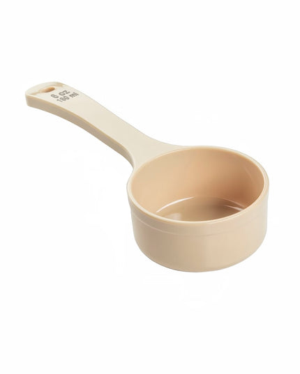 Thìa Chia Phần Đặc Tablecraft 10654 177 ml Tay Cầm Ngắn - Polycarbonate, Màu Be