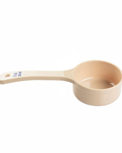 Thìa Định Lượng Đặc Tablecraft 10658 236 ml - Tay Cầm Ngắn, Polycarbonate, Màu Be