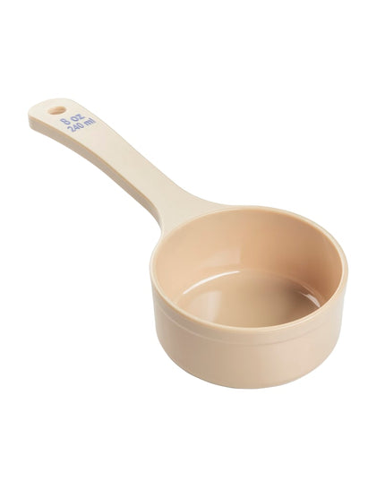 Thìa Định Lượng Đặc Tablecraft 10658 236 ml - Tay Cầm Ngắn, Polycarbonate, Màu Be