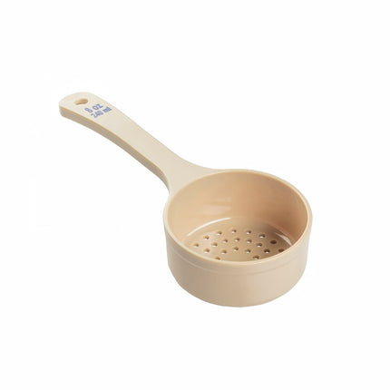 Thìa Định Lượng Có Lỗ Tablecraft 10659 236 ml - Tay Cầm Ngắn, Polycarbonate, Màu Be