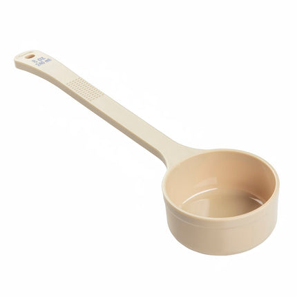 Muỗng Chia Phần Đặc Tablecraft 10660 237 ml Tay Cầm Dài Polycarbonate Màu Be
