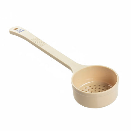 Thìa Chia Phần Có Lỗ Tablecraft 10661 236 ml Tay Cầm Dài - Polycarbonate, Màu Be